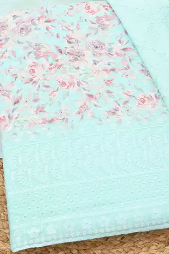 printed unstitched dress material