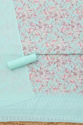 printed unstitched dress material