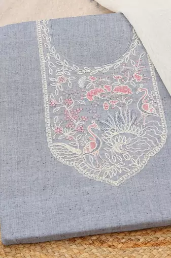 printed unstitched dress material