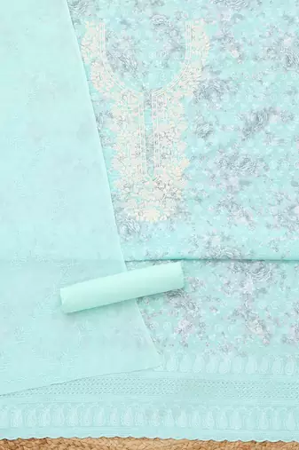 printed unstitched dress material