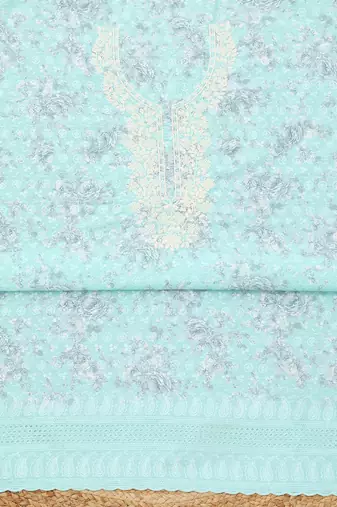 printed unstitched dress material