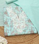printed unstitched dress material