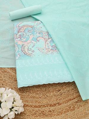 printed unstitched dress material 1