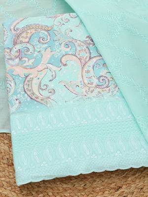 printed unstitched dress material 2