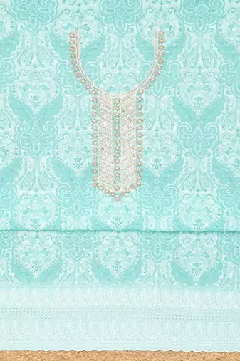 printed unstitched dress material