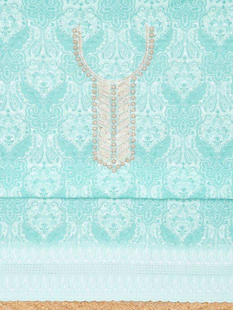 printed unstitched dress material