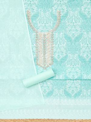 printed unstitched dress material 4