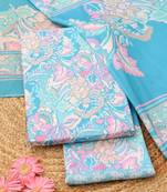 printed unstitched dress material