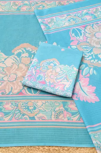 printed unstitched dress material