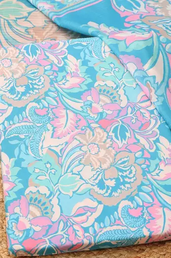printed unstitched dress material
