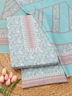 printed unstitched dress material 1