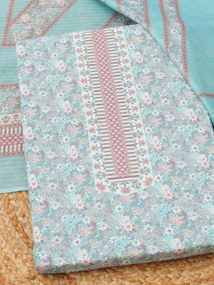 printed unstitched dress material 2