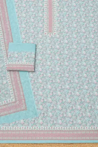 printed unstitched dress material