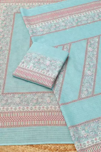 printed unstitched dress material