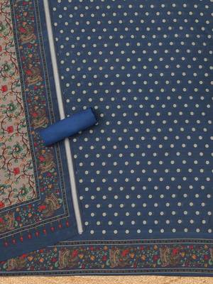 printed unstitched dress material 2