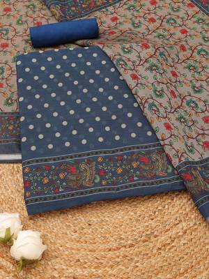 printed unstitched dress material 4