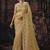 Pista salsa heavy embroidery beads party wear saree