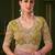 Mauve embellished festive wear with matching blouse
