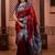 Red classic indian silk rich woven pallu design sarees