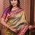 Green classic indian silk rich woven pallu design sarees