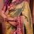 Green classic indian silk rich woven pallu design sarees