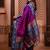 Purple classic indian silk rich woven pallu design sarees