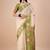 Off white woven design zari banarasi saree