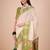 Off white woven design zari banarasi saree