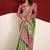 Green woven design tussar sarees blouse piece