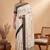 Off white ethnic motifs linen blend handloom tussar saree