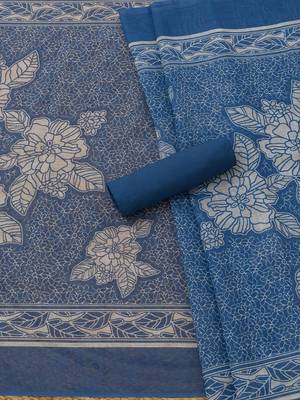 embroidered  cotton unstitched dress material 2