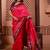 Pink luxurious silk rich woven pallu design sarees