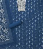 printed linen unstitched dress material