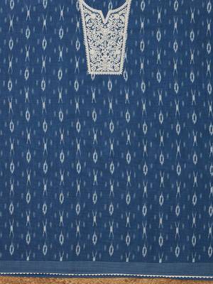 printed linen unstitched dress material 5