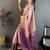 Pink woven design kanjeevaram sarees with unstitched blouse piece