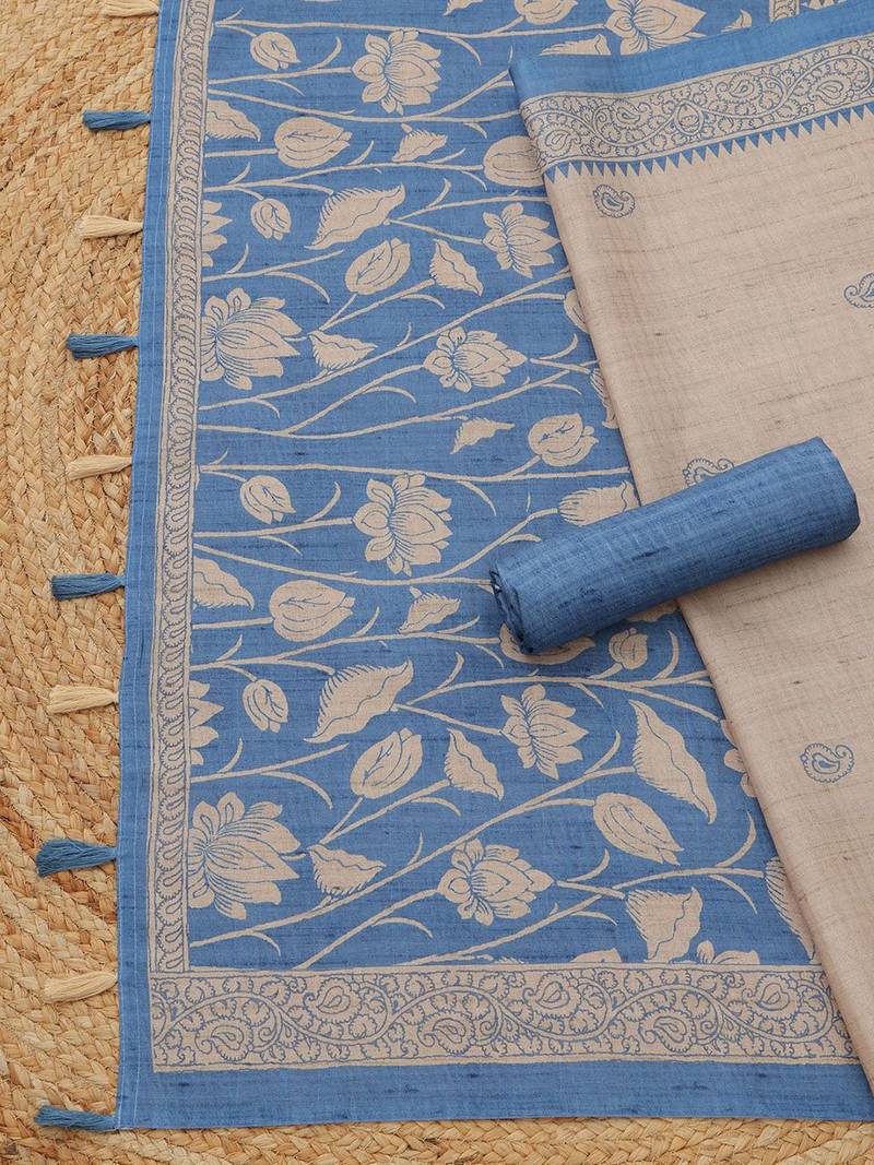 printed unstitched dress material
