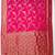 Pink woven design zari silk blend khadi saree