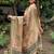 Olive tussar silk pista sarees