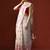 Cream woven design chanderi sarees with blouse piece