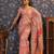 Pink woven design banarasi saree