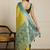 Green woven design banarasi saree with unstitched blouse