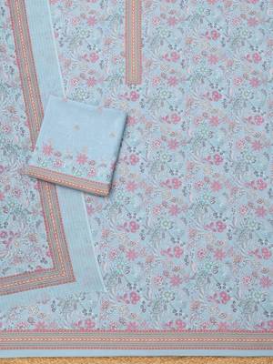 printed unstitched dress material 2