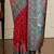 Red ethnic motifs woven design zari banarasi saree