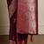 Purple ethnic motif woven design banarasi saree