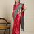 Pink ethnic motif woven design banarasi saree