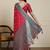 Pink ethnic motif woven design banarasi saree