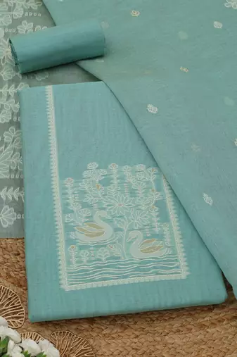 printed unstitched dress material