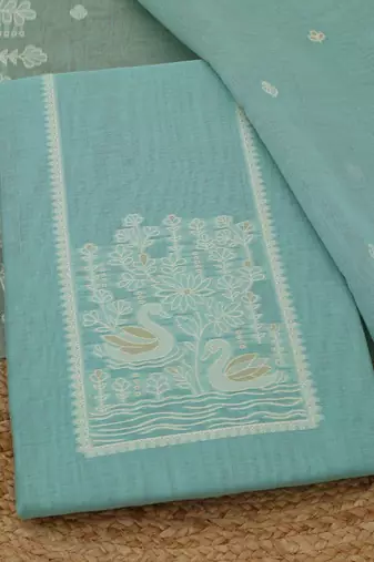 printed unstitched dress material