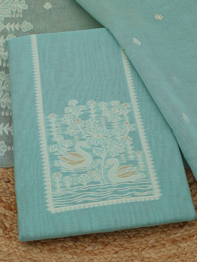 printed unstitched dress material