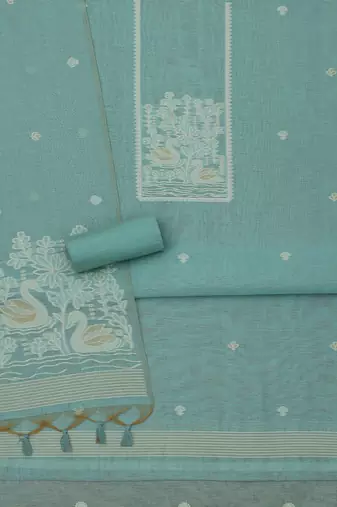 printed unstitched dress material